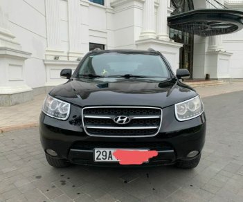 Hyundai Santa Fe MLX  2009 - Bán xe Hyundai Santa Fe MLX năm sản xuất 2009, màu đen 