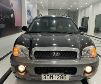 Hyundai Santa Fe Gold  2004 - Cần bán gấp Hyundai Santa Fe Gold sản xuất năm 2004, màu đen, nhập khẩu Hàn Quốc