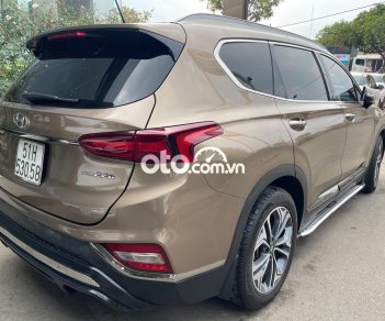 Hyundai Santa Fe 2.2D Premium 2019 - Bán ô tô Hyundai Santa Fe 2.2D Premium sản xuất năm 2019, màu vàng cát