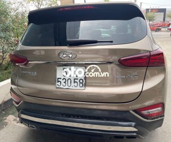 Hyundai Santa Fe 2.2D Premium 2019 - Bán ô tô Hyundai Santa Fe 2.2D Premium sản xuất năm 2019, màu vàng cát