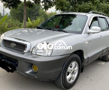 Hyundai Santa Fe Gold  2004 - Cần bán gấp Hyundai Santa Fe Gold năm 2004, màu bạc, 225tr