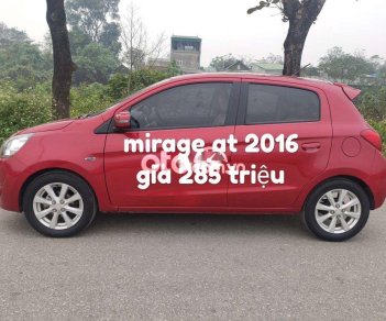 Mitsubishi Mirage  AT   2016 - Cần bán gấp Mitsubishi Mirage AT năm sản xuất 2016, màu đỏ, xe nhập