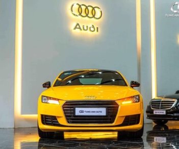 Audi TT 2.0 2015 - Cần bán Audi TT 2.0 năm sản xuất 2015, màu vàng, xe nhập