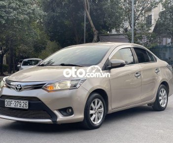 Toyota Vios    E  2014 - Cần bán Toyota Vios E sản xuất 2014, màu vàng