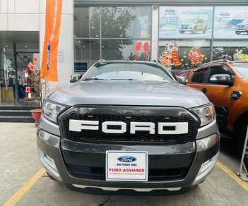 Ford Ranger 2015 - Xe Ford Ranger Wildtrak 3.2 4x4AT năm 2015, màu bạc