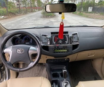 Toyota Fortuner V  2015 - Bán Toyota Fortuner V sản xuất năm 2015, màu bạc chính chủ