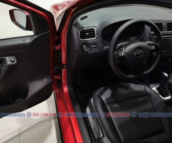 Volkswagen Polo 2021 - [Volkswagen Buôn Ma Thuột ] xe Đức nhập 100% Polo Hatchback màu đỏ Sunset phù hợp gia đình nhỏ, các chị em phụ nữ