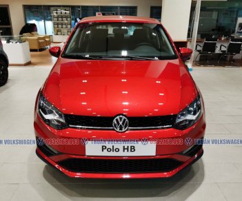 Volkswagen Polo 2021 - [Volkswagen Buôn Ma Thuột ] xe Đức nhập 100% Polo Hatchback màu đỏ Sunset phù hợp gia đình nhỏ, các chị em phụ nữ