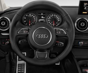 Audi A3 2015 - Bán Audi A3 1.8 TFSI sản xuất năm 2015, màu đen, nhập khẩu nguyên chiếc chính chủ, giá chỉ 630 triệu