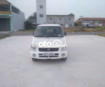 Suzuki Wagon R+ 2001 - Cần bán gấp Suzuki Wagon R+ sản xuất 2001, màu trắng, xe nhập 