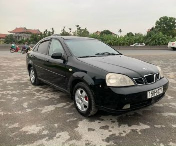 Daewoo Lacetti 2004 - Bán ô tô Daewoo Lacetti năm 2004, màu đen giá cạnh tranh