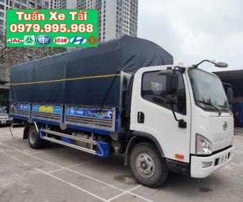Howo La Dalat 2022 - Xe tải Faw 8 tấn thùng mui bạt 6m2 model mới nhất, máy Weichai 140PS