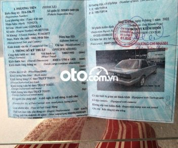 Toyota Corolla 1992 - Bán ô tô Toyota Corolla sản xuất 1992, màu bạc, nhập khẩu xe gia đình