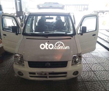 Suzuki Wagon R+ 2001 - Cần bán xe Suzuki Wagon R+ sản xuất 2001, màu trắng chính chủ