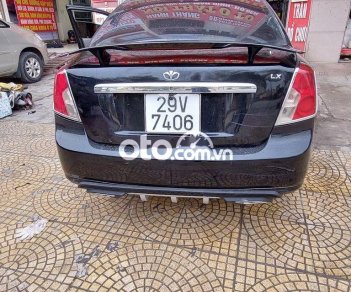 Daewoo Lacetti 2004 - Bán ô tô Daewoo Lacetti năm 2004, màu đen, xe nhập