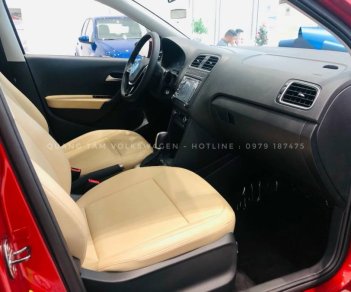 Volkswagen Polo 2022 - Cần bán xe Volkswagen Polo 1.6AT năm sản xuất 2022, màu đỏ, nhập khẩu