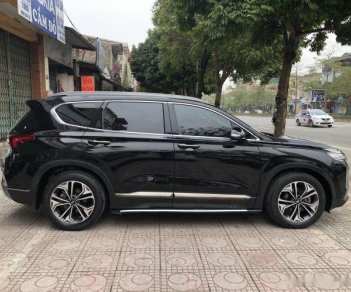 Hyundai Santa Fe 2019 - Bán xe Hyundai Santa Fe 2.2 AT 4WD dầu, đời 2019, màu Đen, giá 1,11 tỷ