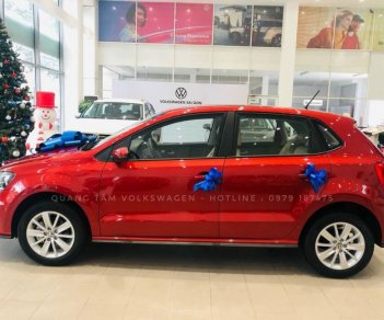 Volkswagen Polo 2022 - Cần bán xe Volkswagen Polo 1.6AT năm sản xuất 2022, màu đỏ, nhập khẩu