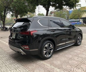 Hyundai Santa Fe 2019 - Bán xe Hyundai Santa Fe 2.2 AT 4WD dầu, đời 2019, màu Đen, giá 1,11 tỷ