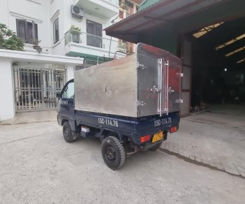 Suzuki Super Carry Truck 2014 - Bán xe tải suzuki 5 tạ cũ thùng bạt đời 2014 màu xanh tại Hải Phòng 090.605.3322