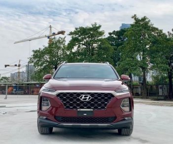 Hyundai Santa Fe 2020 - Cần bán Hyundai Santa Fe dầu cao cấp 2020, màu đỏ