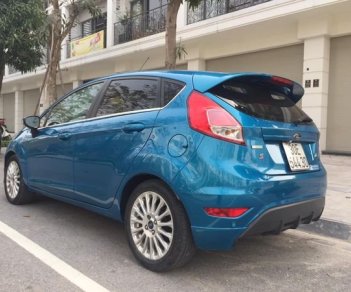 Ford Fiesta 2015 - Xe Ford Fiesta 1.0 AT Ecoboost năm 2015, màu xanh lam, giá cạnh tranh