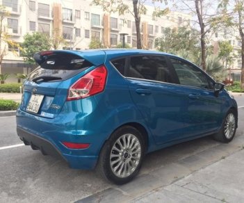 Ford Fiesta 2015 - Xe Ford Fiesta 1.0 AT Ecoboost năm 2015, màu xanh lam, giá cạnh tranh