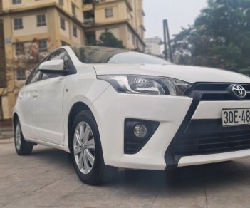 Toyota Yaris 2017 - Bán xe Toyota Yaris E 1.3AT sản xuất 2017, màu trắng, nhập khẩu 