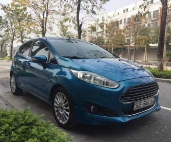 Ford Fiesta 2015 - Xe Ford Fiesta 1.0 AT Ecoboost năm 2015, màu xanh lam, giá cạnh tranh