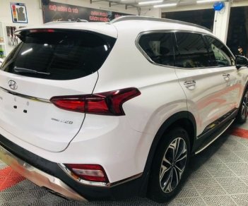 Hyundai Santa Fe 2019 - Cần bán Hyundai Santa Fe 2.2D bản dầu đặc biệt năm sản xuất 2019, màu trắng