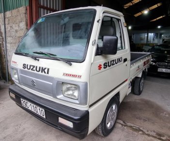 Suzuki Super Carry Truck 2011 - Bán xe tải Suzuki 5 tạ cũ thùng lửng màu trắng đời 2011 tại Hải Phòng lh 090.605.3322