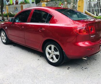 Mazda 3 2004 - Bán Mazda 3 1.6 sản xuất năm 2004, màu đỏ còn mới giá cạnh tranh