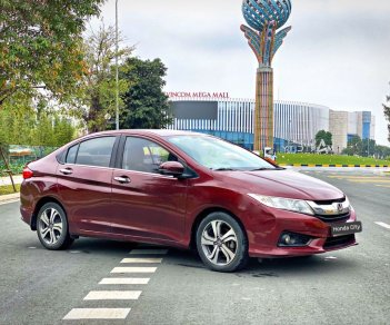 Honda City 2015 - Cần bán lại xe Honda City 1.5CVT năm sản xuất 2015, màu đỏ số tự động