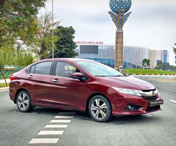 Honda City 2015 - Cần bán lại xe Honda City 1.5CVT năm sản xuất 2015, màu đỏ số tự động