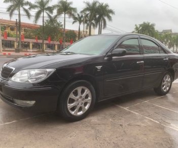 Toyota Camry 2005 - Cần bán gấp Toyota Camry sản xuất 2005, màu đen giá cạnh tranh