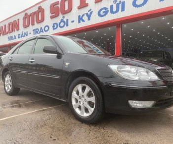 Toyota Camry 2005 - Cần bán lại xe Toyota Camry năm sản xuất 2005, màu đen, giá tốt