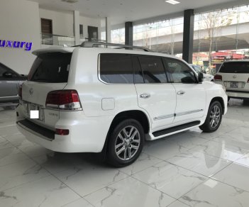 Lexus LX 570 2013 - Bán Lexus LX 570 sản xuất  2013, màu trắng đăng ký 2015 xe đẹp 