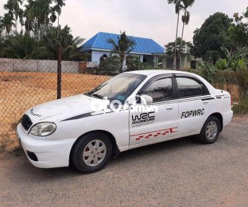 Daewoo Lanos 2002 - Xe Daewoo Lanos sản xuất 2002, màu trắng, 65 triệu