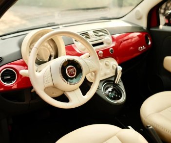 Fiat 500 2014 - Bán Fiat 500 đăng ký 2014, số tự động, màu đỏ, nhập Italia