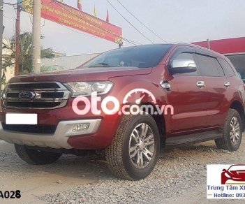 Ford Everest 2016 - Bán Ford Everest 2.2l năm 2016, màu đỏ, nhập khẩu, giá tốt