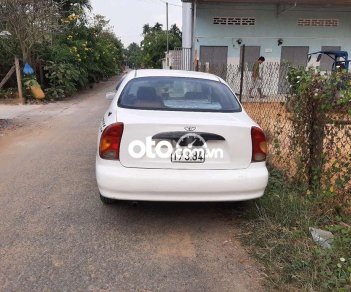 Daewoo Lanos 2002 - Xe Daewoo Lanos sản xuất 2002, màu trắng, 65 triệu