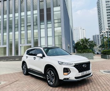 Hyundai Santa Fe 2019 - Màu trắng, máy dầu full đặc biệt