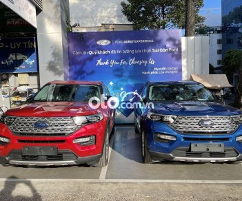 Ford Explorer 2022 - Màu đỏ, nhập khẩu