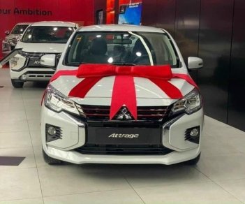 Mitsubishi Attrage 2022 - Bán ô tô Mitsubishi Attrage 1.2L AT sản xuất 2022, màu trắng