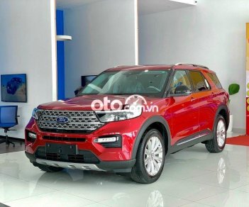 Ford Explorer 2022 - Màu đỏ, nhập khẩu