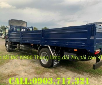 Xe tải 5 tấn - dưới 10 tấn 2022 - Xe tải Jac N900 tải 9400kg thùng 7m Cabin Isuzu động cơ Cummins bảo hành 5 năm