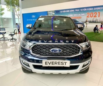 Ford Everest 2022 - Sẵn các màu trắng - Đen - Xanh, giao xe ngay không chờ đợi. Lăn bánh chỉ từ 300tr