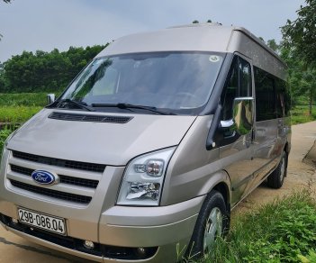 Ford Transit 2009 - Xe màu ghi vàng