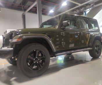 Jeep Wrangler 2021 - Chính hãng khuyến mãi khủng - Xanh quân đội