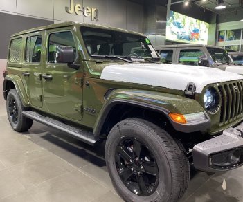 Jeep Wrangler 2021 - Chính hãng khuyến mãi khủng - Xanh quân đội